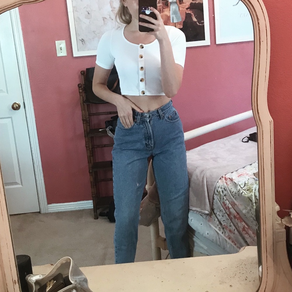 Vintage gap high waisted jeans